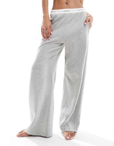 Modern Terry - Pantalon ample confort avec logo à la taille - Calvin Klein - Modalova