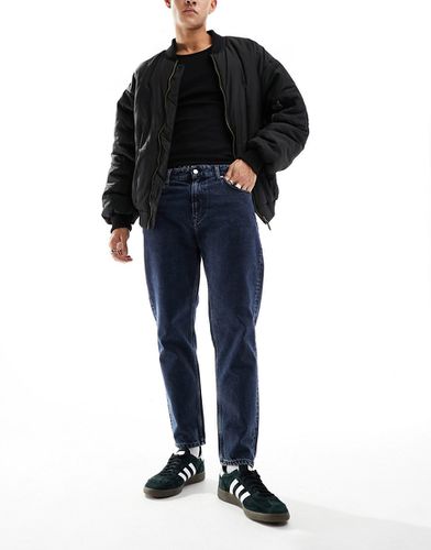 Jean dad - Bleu foncé délavé - Calvin Klein Jeans - Modalova