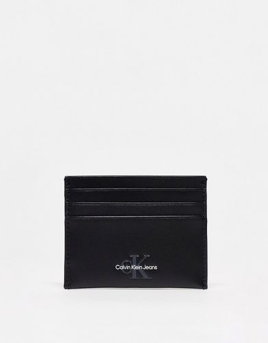 Porte-cartes doux à monogramme - Calvin Klein Jeans - Modalova