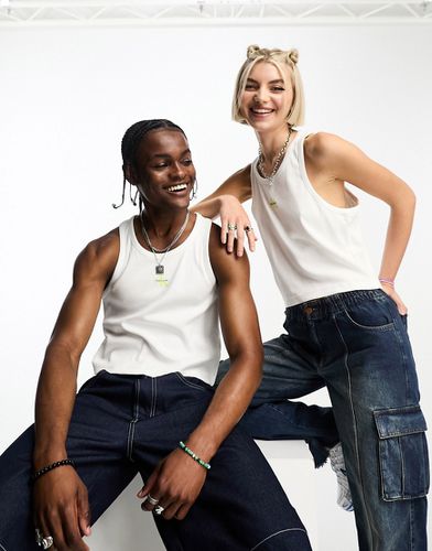Pride - Débardeur unisexe ajusté à logo monogramme - Calvin Klein Jeans - Modalova
