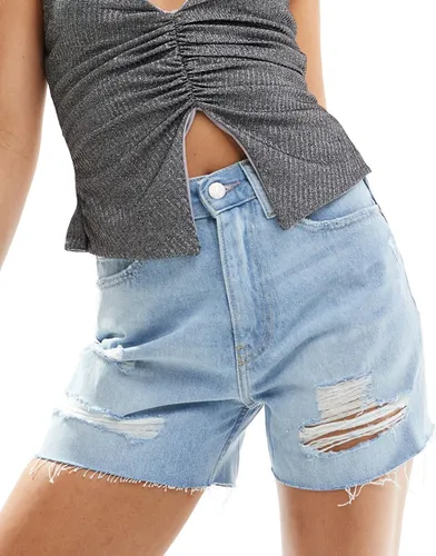 Short mom en jean - clair délavé - Calvin Klein Jeans - Modalova