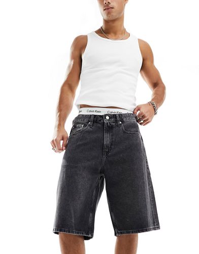 Short en jean style années 90 - délavé - Calvin Klein Jeans - Modalova