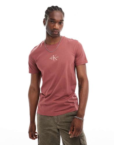 T-shirt avec logo monogramme - Calvin Klein Jeans - Modalova