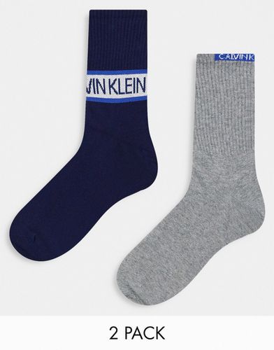 Lot de 2 paires de chaussettes - Calvin Klein - Modalova