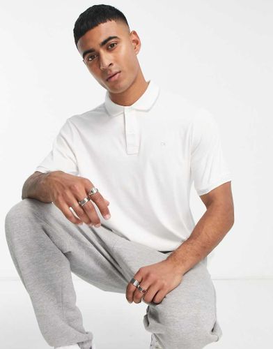 Polo jacquard à logo - Calvin Klein - Modalova