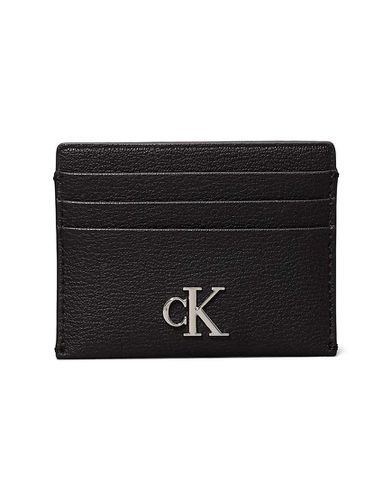 Porte-carte minimaliste à monogramme - Calvin Klein - Modalova