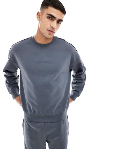 Sweat confort à logo ton sur ton - Calvin Klein - Modalova