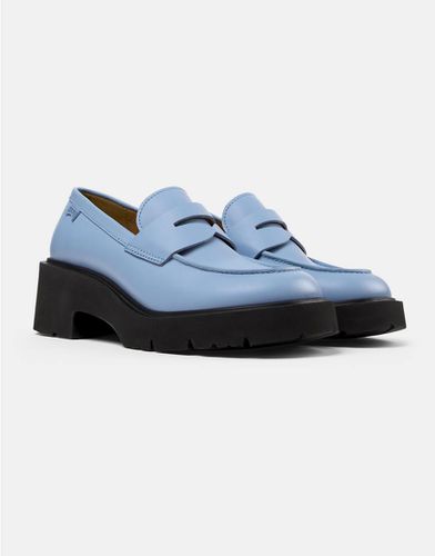 Camper - Mocassins en cuir - Bleu - Camper - Modalova