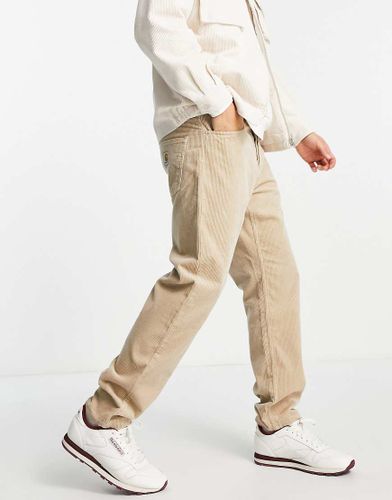 Newel - Pantalon ajusté décontracté en velours côtelé - Beige - Carhartt Wip - Modalova