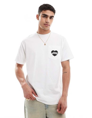 Amour - T-shirt avec caur sur la poche - Carhartt Wip - Modalova