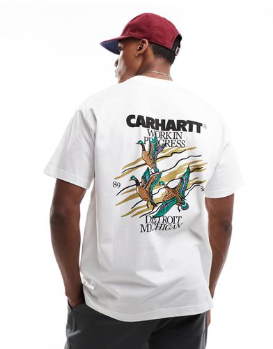 T-shirt avec imprimé canards au dos - Carhartt Wip - Modalova