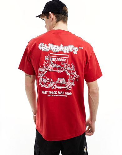 T-shirt avec imprimé Fast Food au dos - Carhartt Wip - Modalova