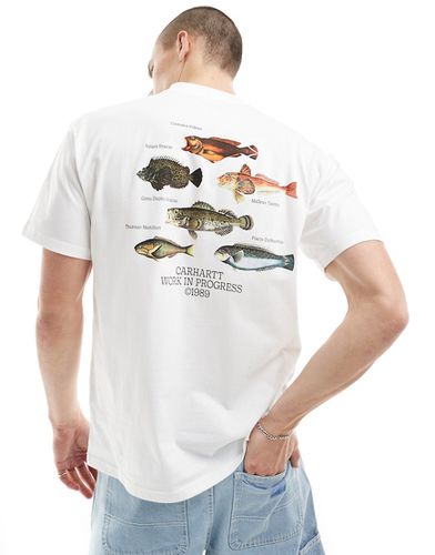 T-shirt avec imprimé poisson au dos - Carhartt Wip - Modalova