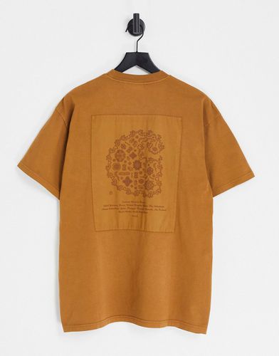 Verse - T-shirt avec empiècement à imprimé cachemire - Fauve - Carhartt Wip - Modalova