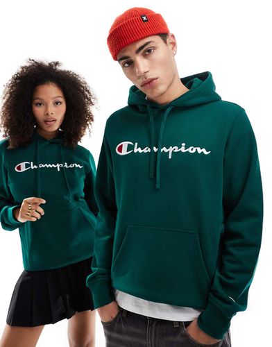 Legacy - Sweat à capuche unisexe avec logo au centre - Champion - Modalova