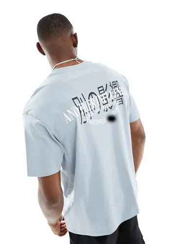 T-shirt coupe carrée à logo - Another Influence - Modalova
