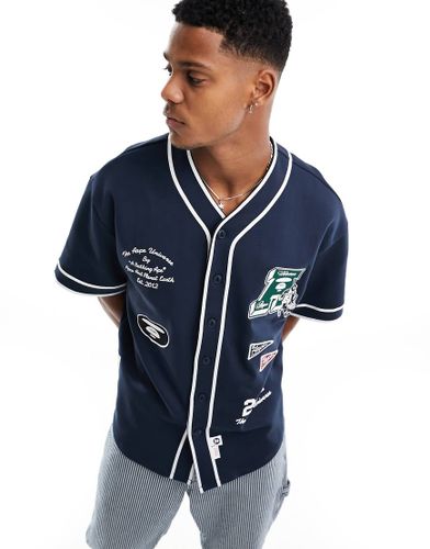 AAPE By A Bathing Ape - Chemise style baseball universitaire - Aape By A Bathing Ape® - Modalova