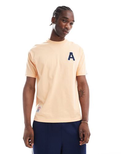 T-shirt avec logo imprimé au dos - Abricot - Aape By A Bathing Ape® - Modalova