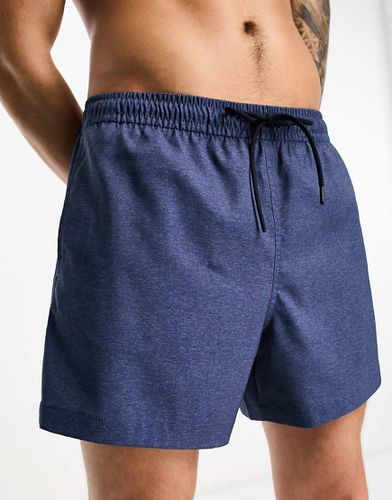 Short de bain 5 pouces - Bleu foncé - Abercrombie & Fitch - Modalova