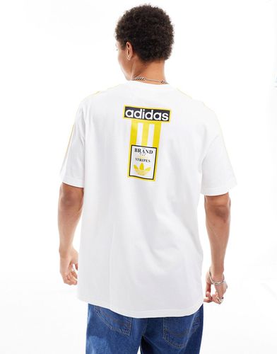 T-shirt à logo - et jaune - Adidas Originals - Modalova