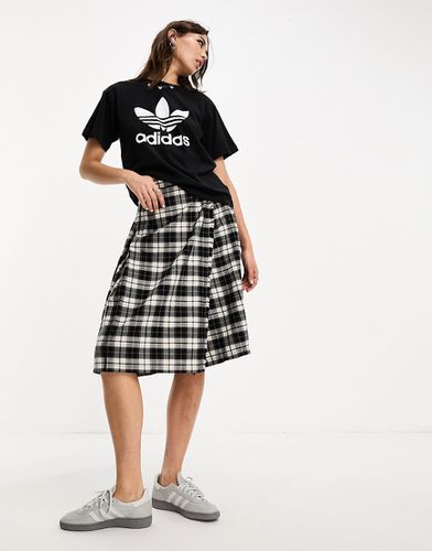 T-shirt coupe classique à logo trèfle - Adidas Originals - Modalova