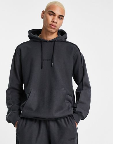 Tonal Textures - Sweat à capuche avec logo au dos - Adidas Originals - Modalova