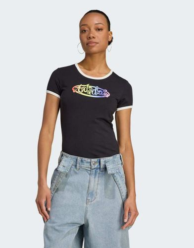 X Jeremy Scott - T-shirt ajust  motif - Adidas Originals - Modalova