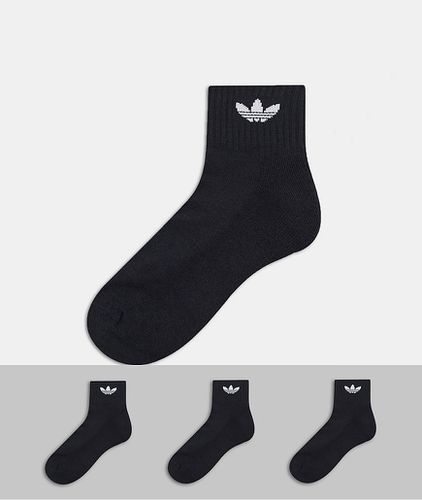 Adicolor - Lot de 3 paires de chaussettes à logo trèfle - Adidas Originals - Modalova