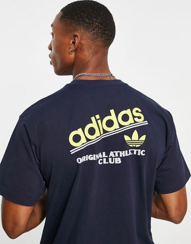 Athletic Club - T-shirt avec logo imprimé au dos - Adidas Originals - Modalova
