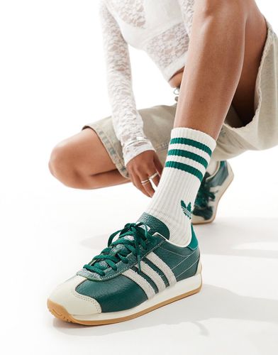Country OG - Baskets - Vert et blanc - Adidas Originals - Modalova