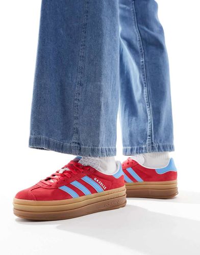 Gazelle Bold - Baskets - Rouge et bleu - Adidas Originals - Modalova