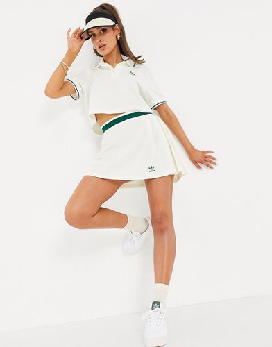 Jupe plissée à logo Tennis Luxe - cassé - Adidas Originals - Modalova