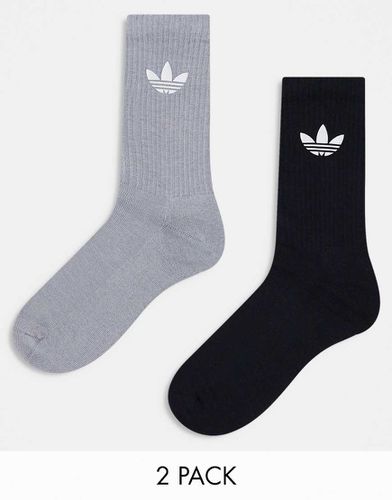 Lot de 2 paires de chaussettes - et gris - Adidas Originals - Modalova