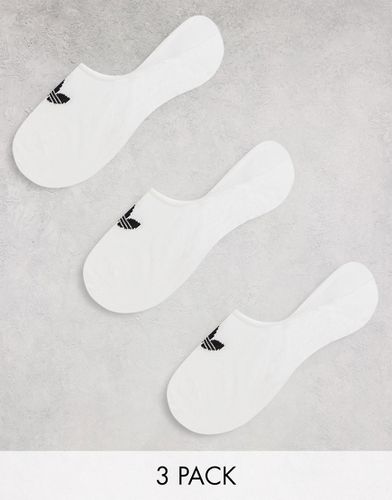 Lot de 3 paires de chaussettes invisibles - Blanc - adidas Originals - Modalova