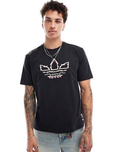 Pride - T-shirt à imprimé graphique et manches courtes - Adidas Originals - Modalova