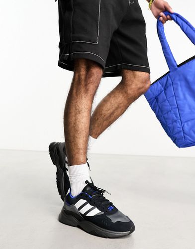 Retropy F90 - Baskets à détails bleus - Noir - Adidas Originals - Modalova