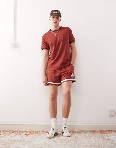 Short de basketball en maille - Adidas Originals - Modalova