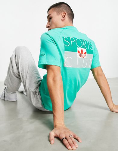 Sports Club - T-shirt imprimé au dos - HD - adidas Originals - Modalova
