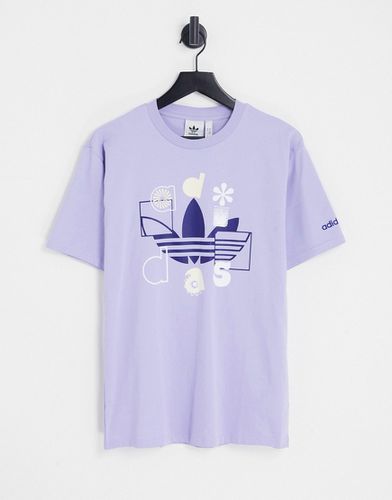 SPRT US - T-shirt à logo trèfle - Adidas Originals - Modalova