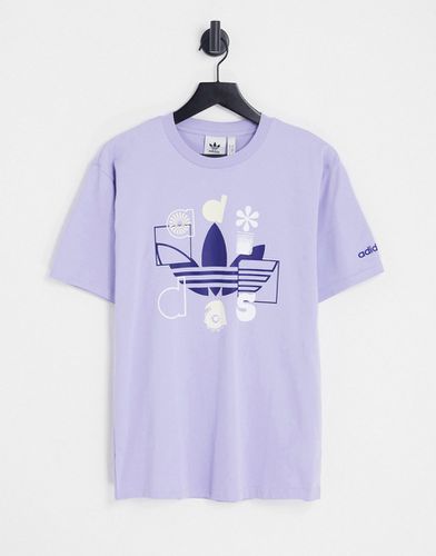 SPRT US - T-shirt à logo trèfle - Adidas Originals - Modalova