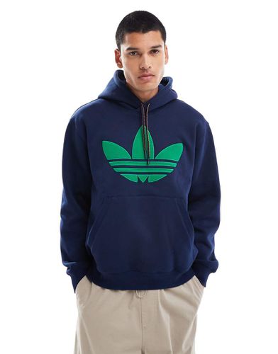 Sweat à capuche en polaire style années 70 - Adidas Originals - Modalova