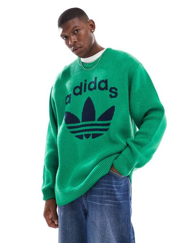 Sweat ras de cou style années 70 - Adidas Originals - Modalova