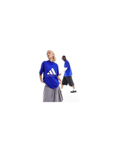 Adidas Basketball - T-shirt - Bleu - Adidas Performance - Modalova