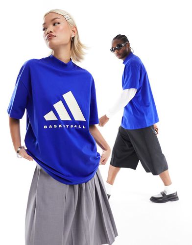 Adidas Basketball - T-shirt - Bleu - Adidas Performance - Modalova