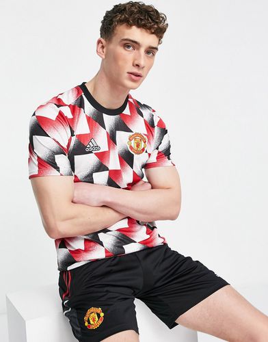 Adidas Football - Manchester United 2022/23 - T-shirt pré-match - /blanc/noir - Adidas Performance - Modalova