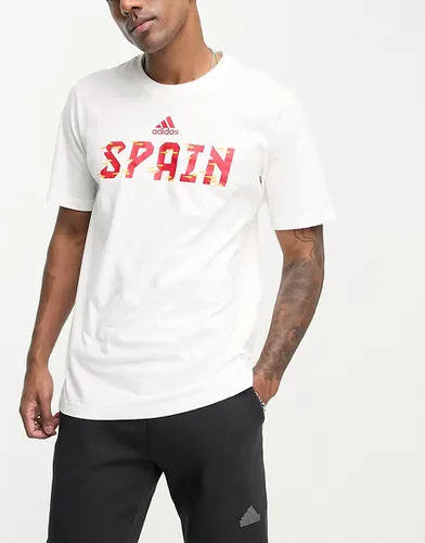Adidas Football - Coupe du monde 2022 - T-shirt à inscription Spain - Adidas Performance - Modalova