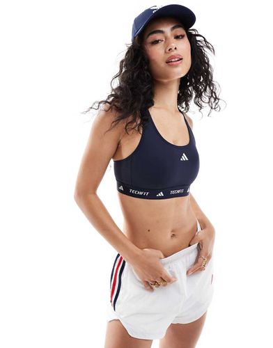 Techfit - Brassière de sport maintien moyen - Adidas Performance - Modalova