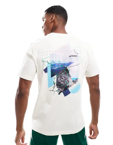Adidas - T-shirt avec imprimé Terrex au dos - Adidas Performance - Modalova
