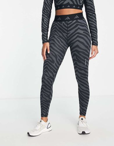 Adidas Training - Hyperglam - Legging à zébrures - Adidas Performance - Modalova