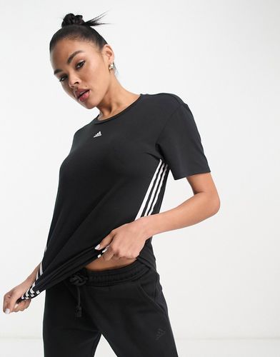 Adidas Training - Icons - T-shirt à 3 bandes - Noir - Adidas Performance - Modalova